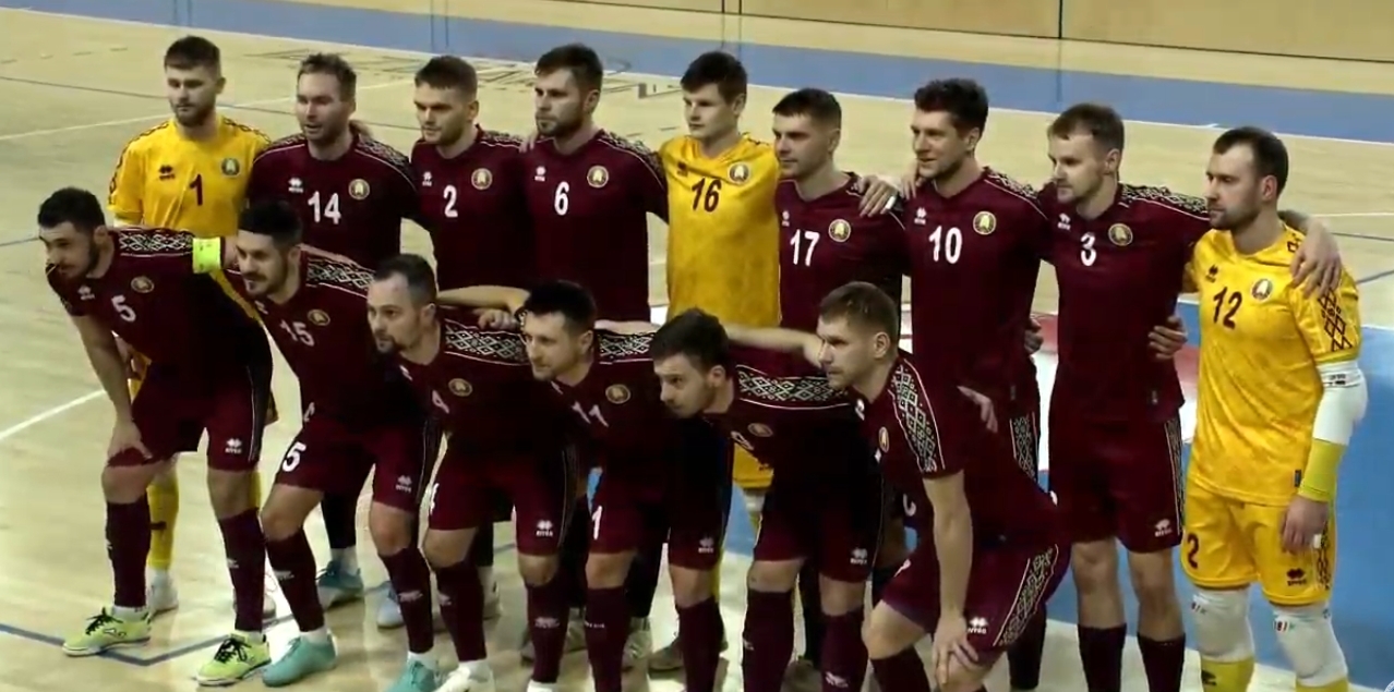 ЧЕ-2026 по мини-футболу: состав белорусов на игру с бельгийцами