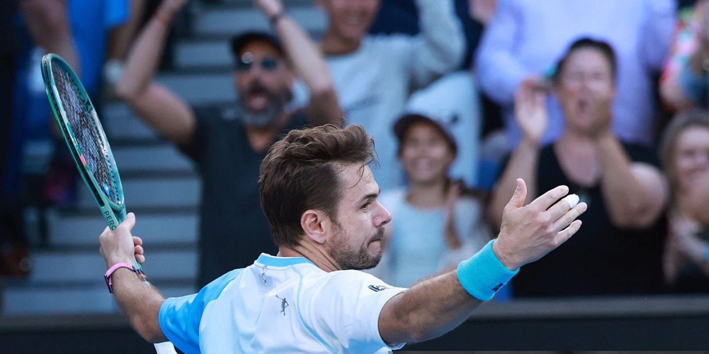 Стэн Вавринка вышел в 3-й круг Australian Open и оставил в истории достижение Роджера Федерера