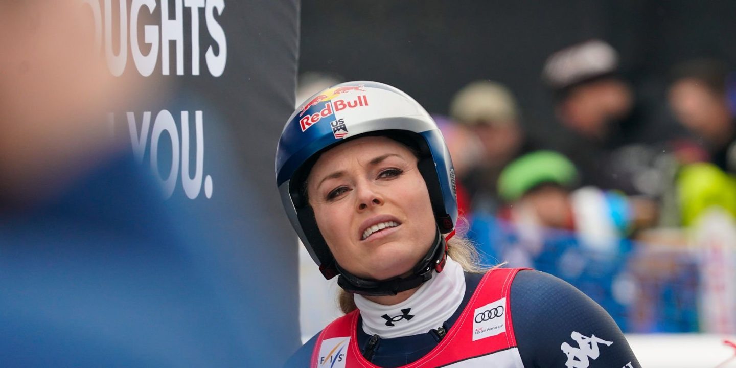 41-летняя Вонн, 84 раз побеждавшая на этапах КМ, за полторы недели до Игр получила травму