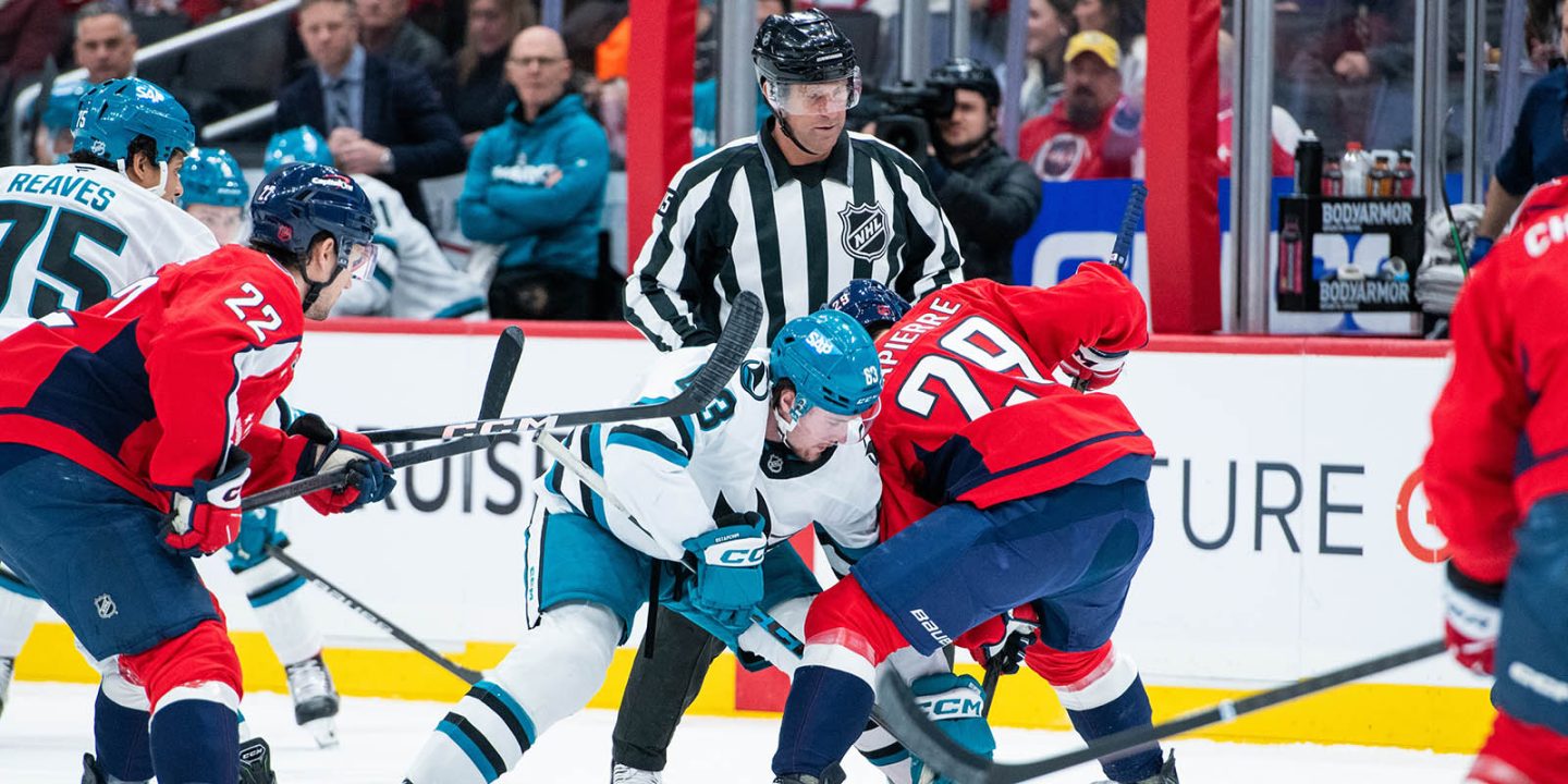 Пропустив 3 шайбы за 4 минуты, «Вашингтон» с Алексеем Протасом уступил «Сан-Хосе»