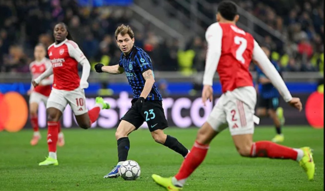 «Арсенал», обыграв «Интер», упрочил лидерство в Лиге чемпионов