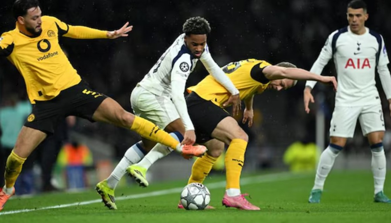 «Тоттенхэм» в большинстве переиграл дортмундскую «Боруссию»