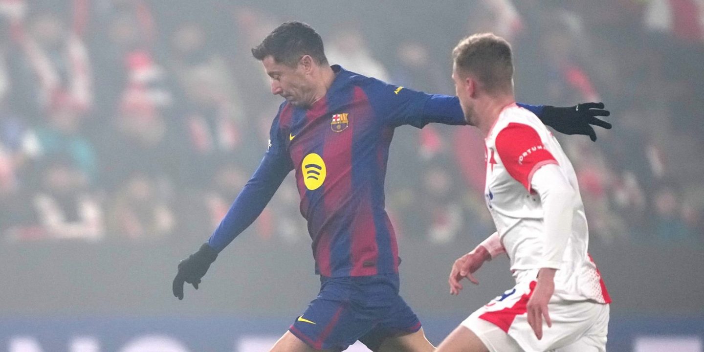 &laquo;Барселона&raquo; обыграла &laquo;Славию&raquo; в матче Лиги чемпионов с 6 голами