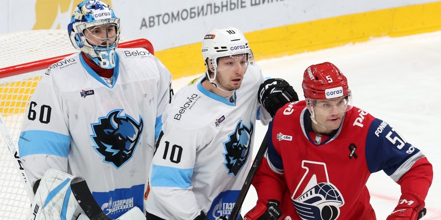 Минское &laquo;Динамо&raquo; проиграло &laquo;Локомотиву&raquo; в КХЛ из-за гола за 24 секунды до конца матча
