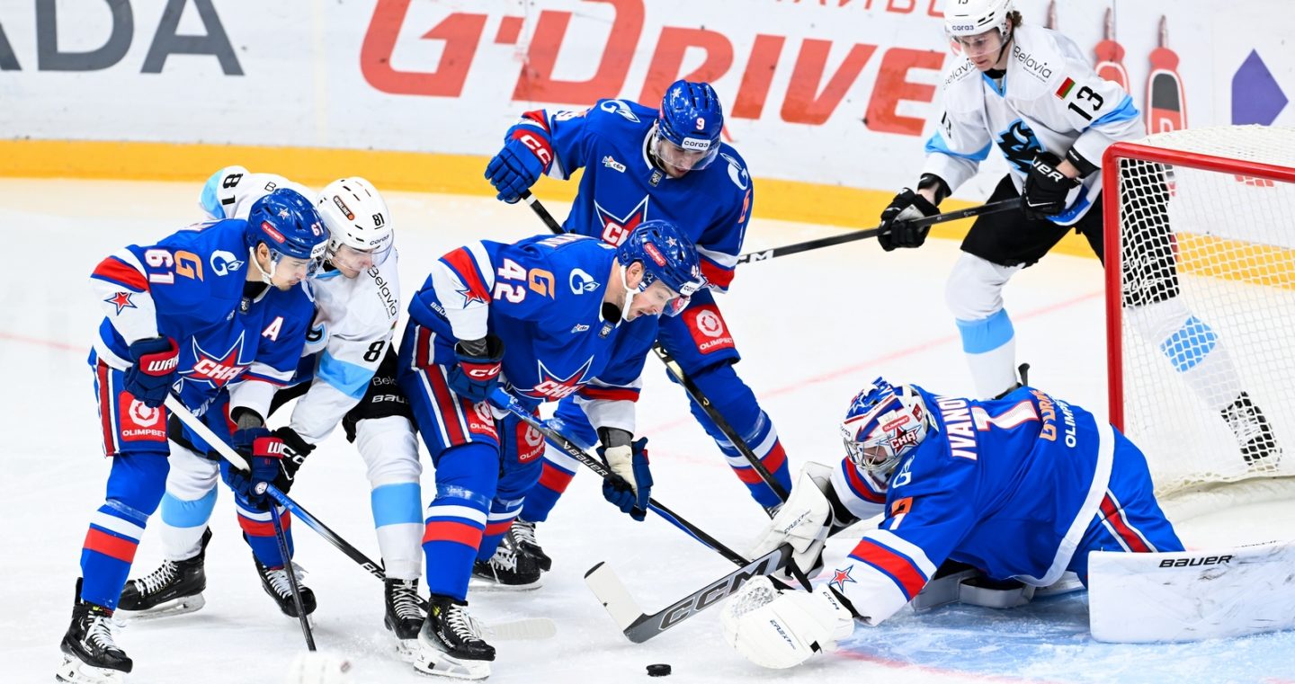 Таблица КХЛ: минское «Динамо» в одном очке от лидера Востока