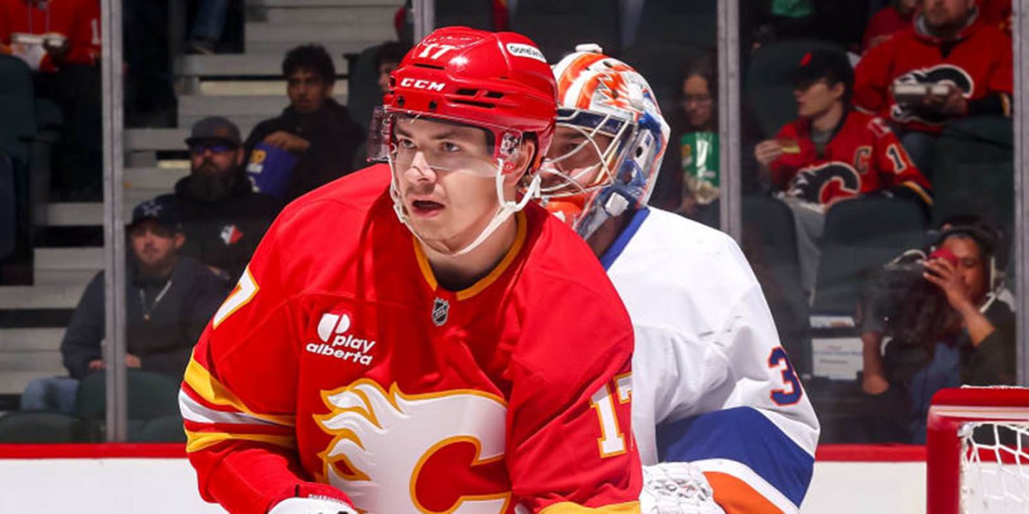 Егор Шарангович забросил, «Калгари» победил «Айлендерс»