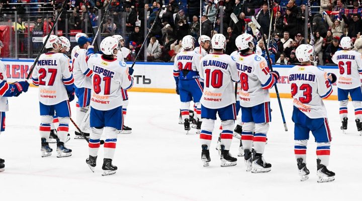 Игорь Мартынов забросил в меньшинстве шайбу в ворота московского «Динамо»