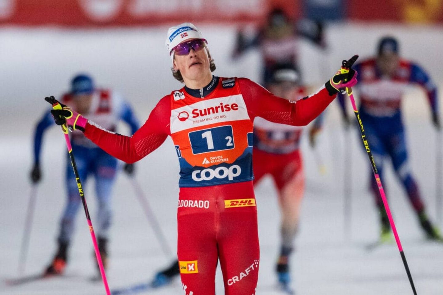 Йоханнес Клэбо стал самым титулованным лыжником в истории Олимпиад