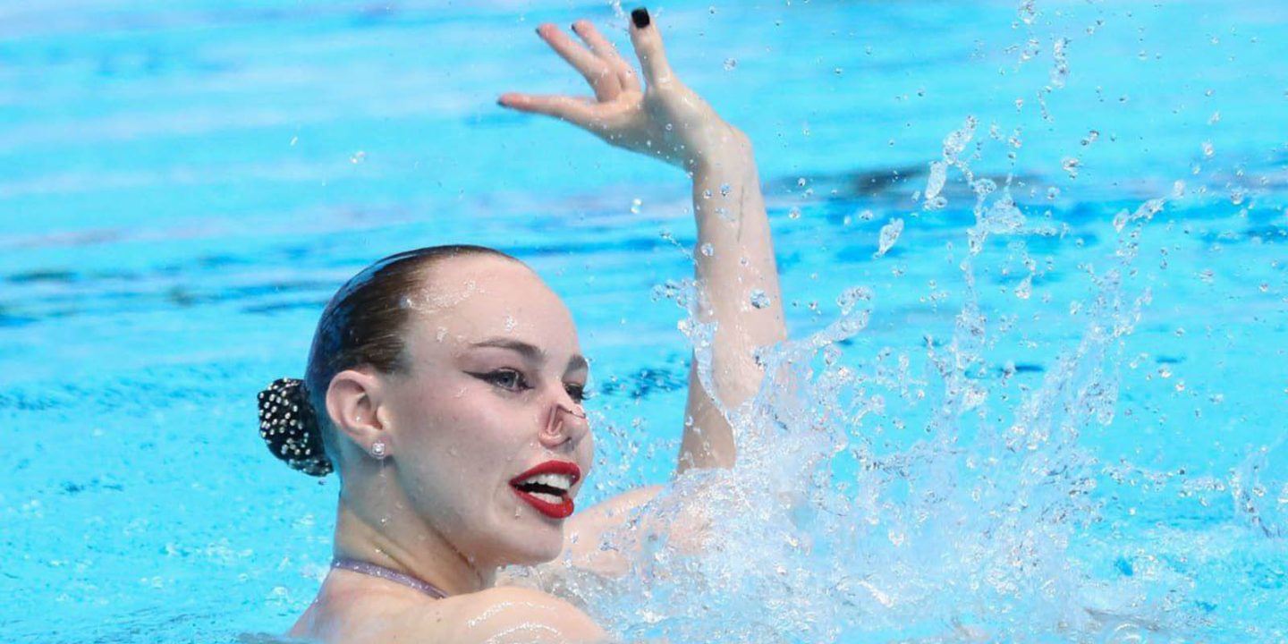 Василина Хондошко взяла бронзу этапа КМ по синхронному плаванию