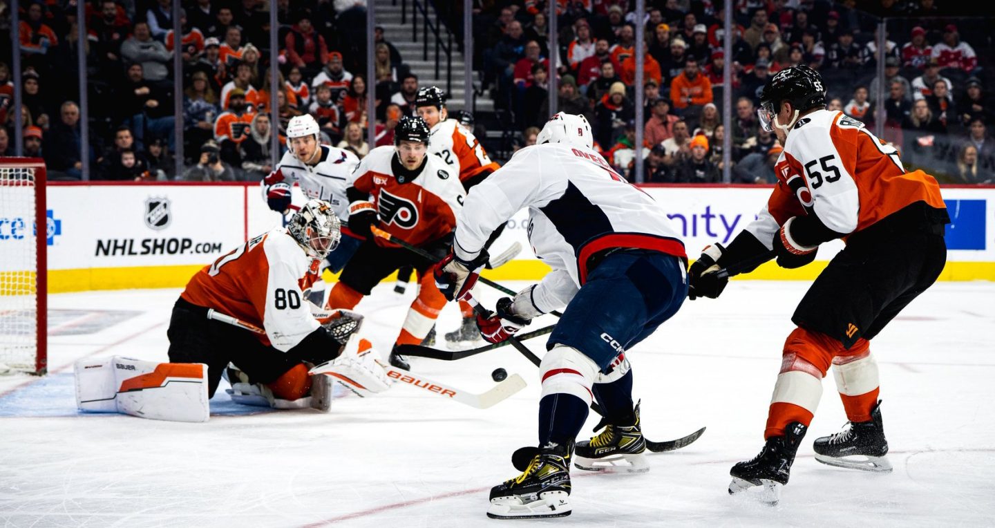 Алексей Протас забросил 19-ю шайбу в сезоне, но «Вашингтон» не набрал очков в Филадельфии