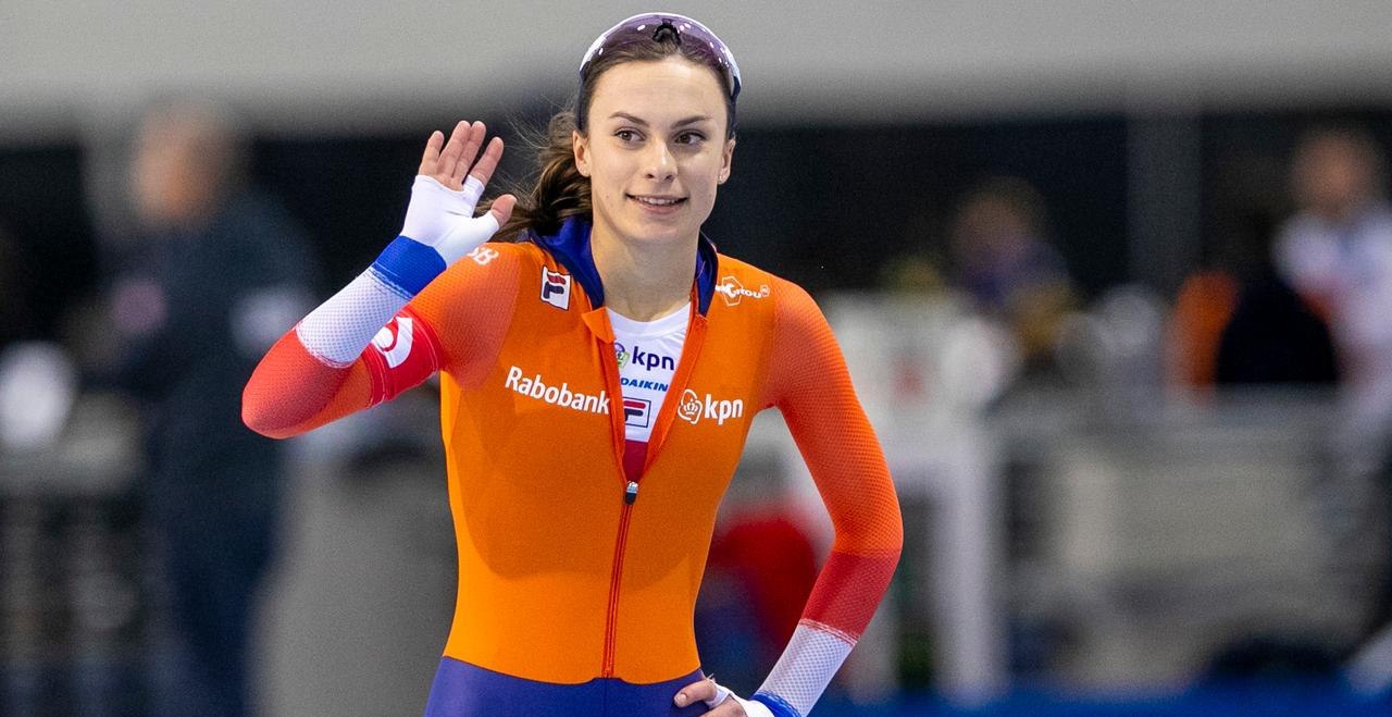 Фемке Кок установила олимпийский рекорд на дистанции 500 метров в коньках