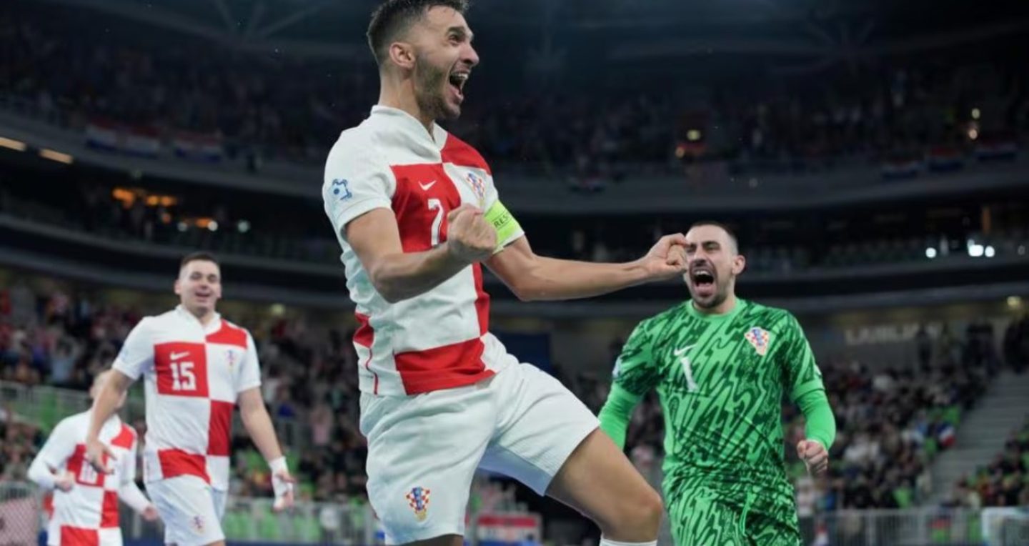 Сборная Хорватии стала бронзовым призером чемпионата Европы по мини-футболу