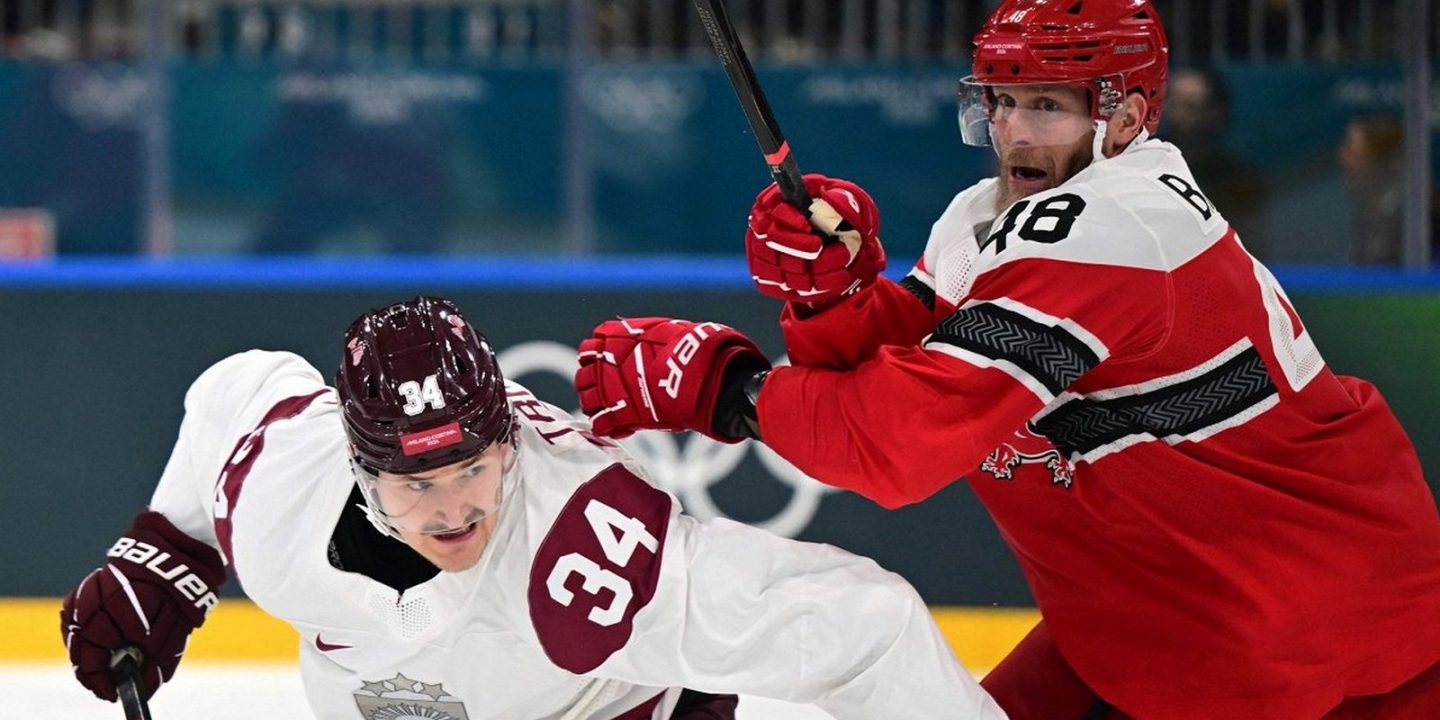 Сборная Латвии заняла последнее место в своей группе на Олимпиаде-2026