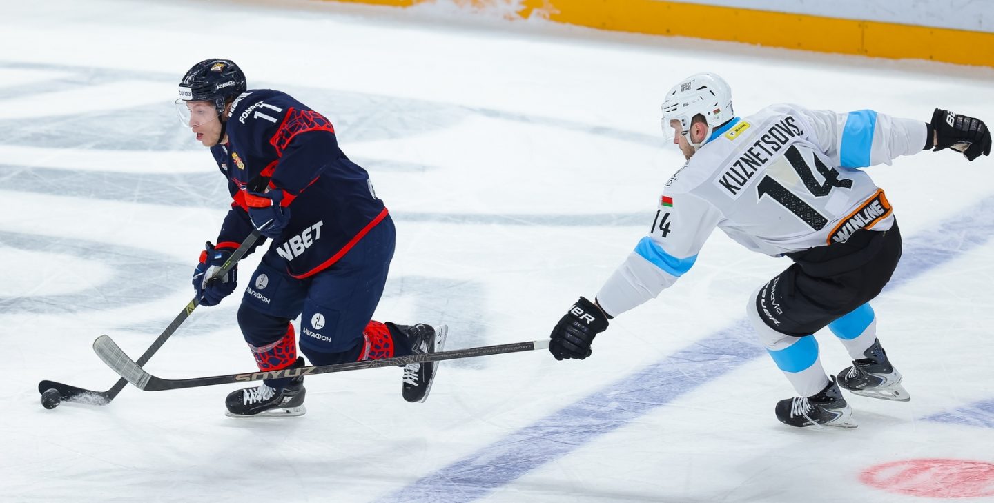 КХЛ отменила штраф Сергея Кузнецова в матче с «Металлургом»