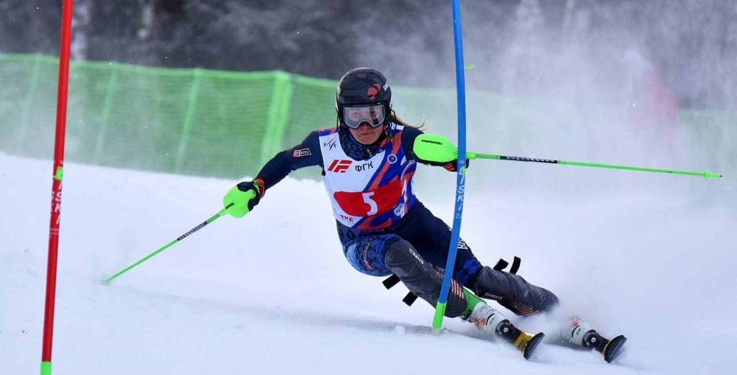 Мария Шканова заняла 43-е место в первой попытке слалома