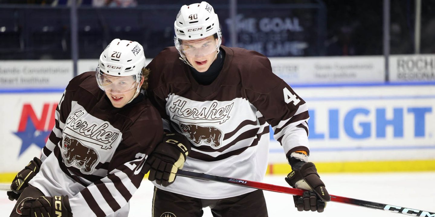 Илья Протас сделал две голевые передачи в победном матче «Херши»